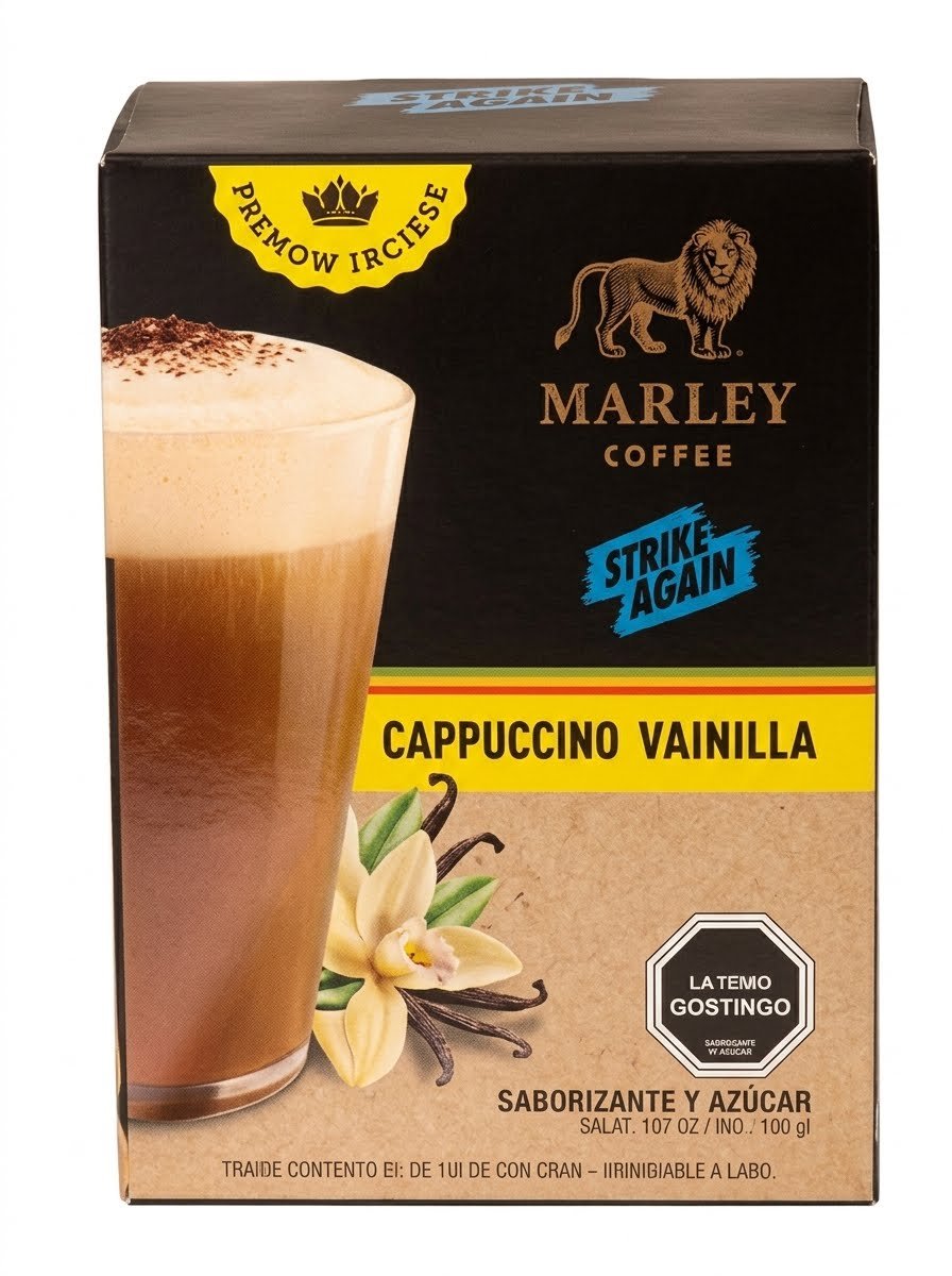 Café Marley Vainilla 8 unidades.