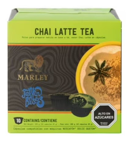 Café Marley Chai Latte 8 unidades.