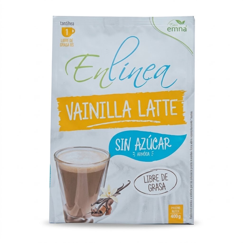 Café Enlinea Vainilla Latte 104 grs.