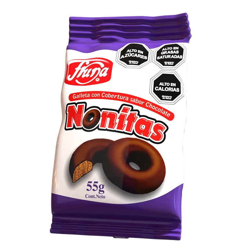 Galletas Nonitas Fruna 55 grs.