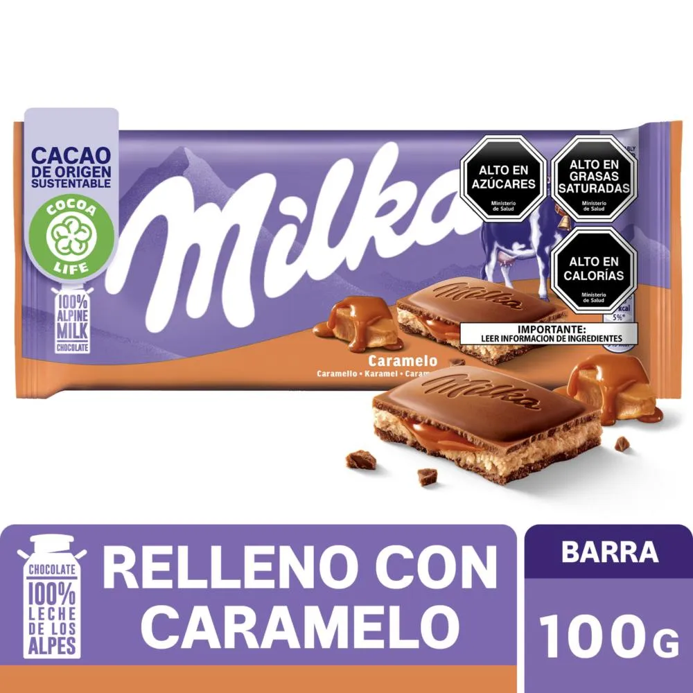 Chocolate Milka Caramelo 100 g