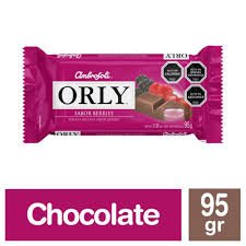 Chocolate Orly  Berries 95 grs.