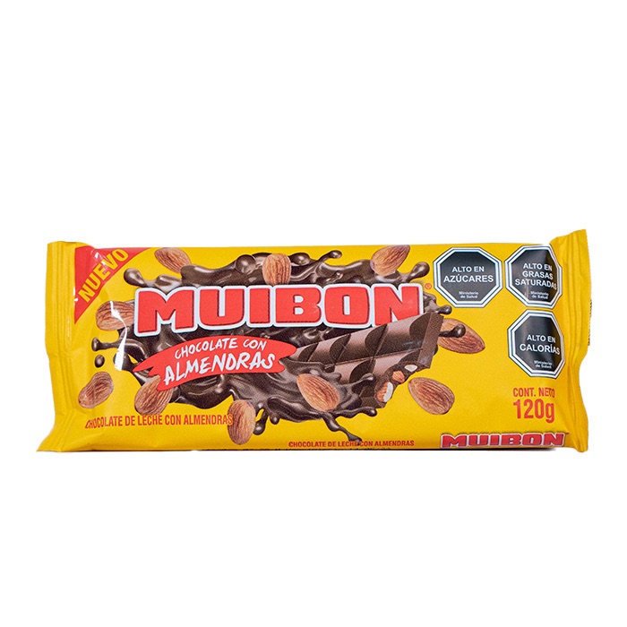 Chocolate Muibon Almendras 120 g