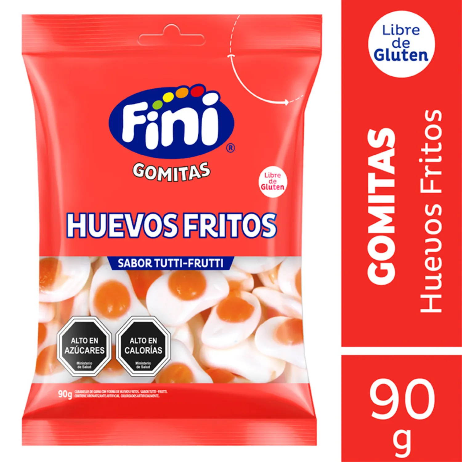 Gomitas Fini Huevo Frito 90 grs.