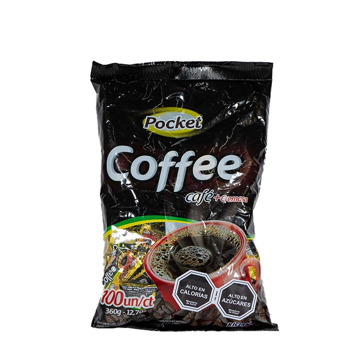 Caramelo Pocket Café 100 un