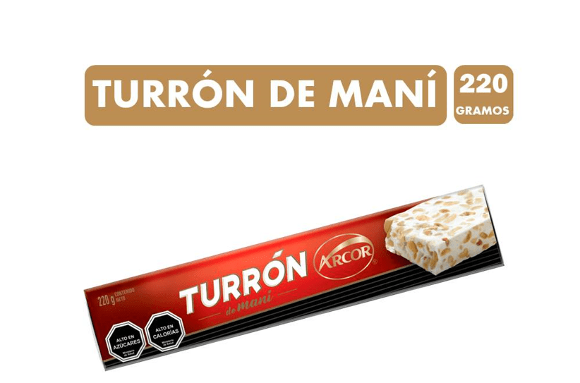 Turrón Maní Arcor 220 grs.