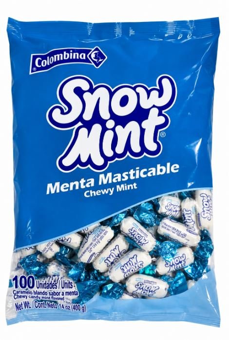Caramelo Colombina Snow Mint 4 g
