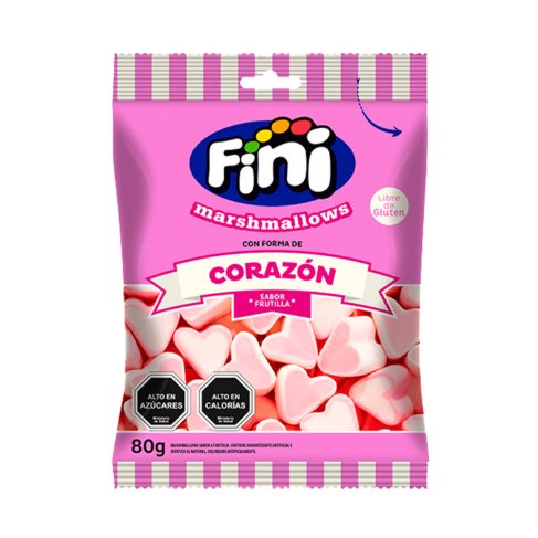 Marshmallows Fini Corazón 80 g