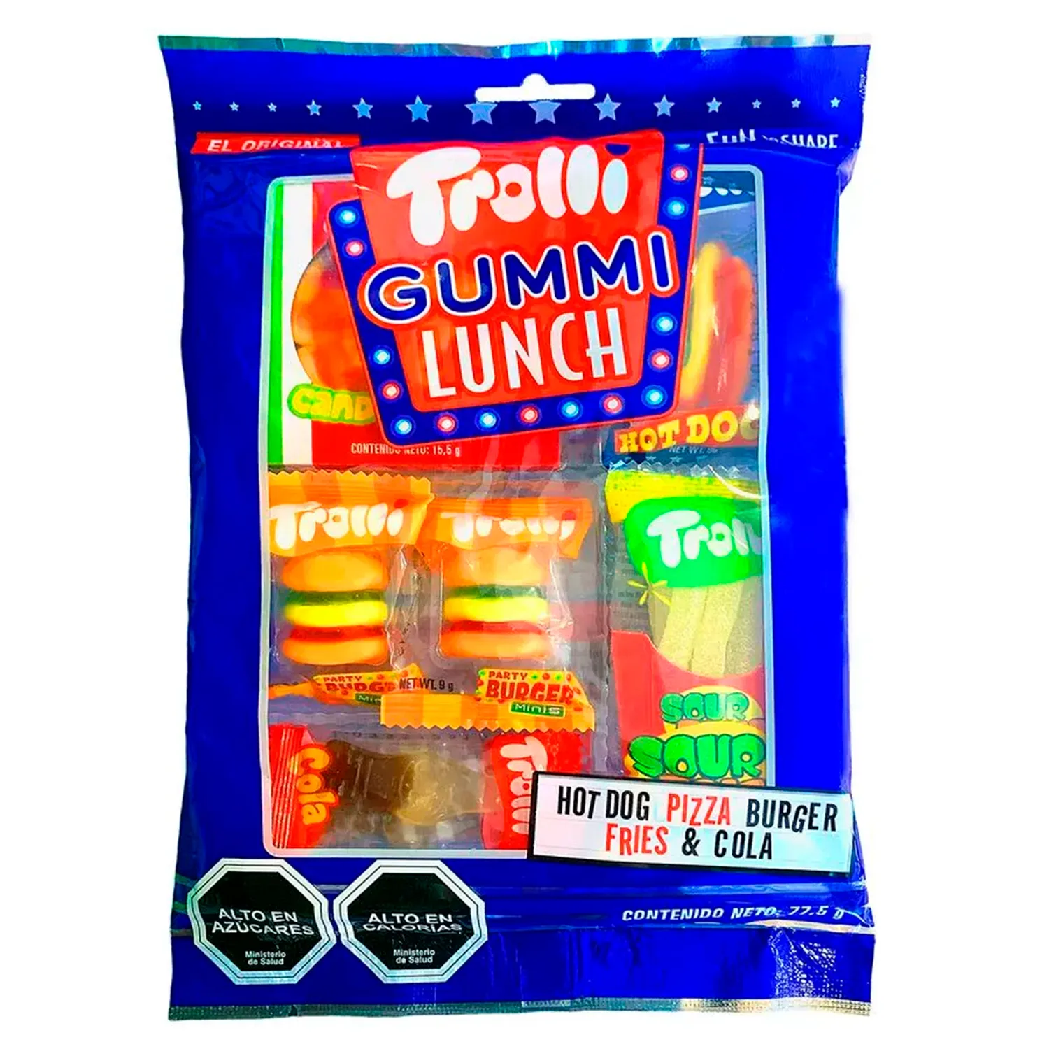 Gomita Trolly Lunch 77 grs.