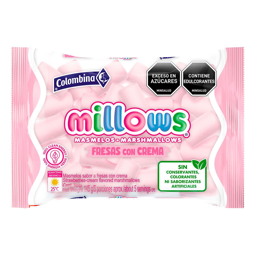Malva Millows Frutilla Crema145 grs.