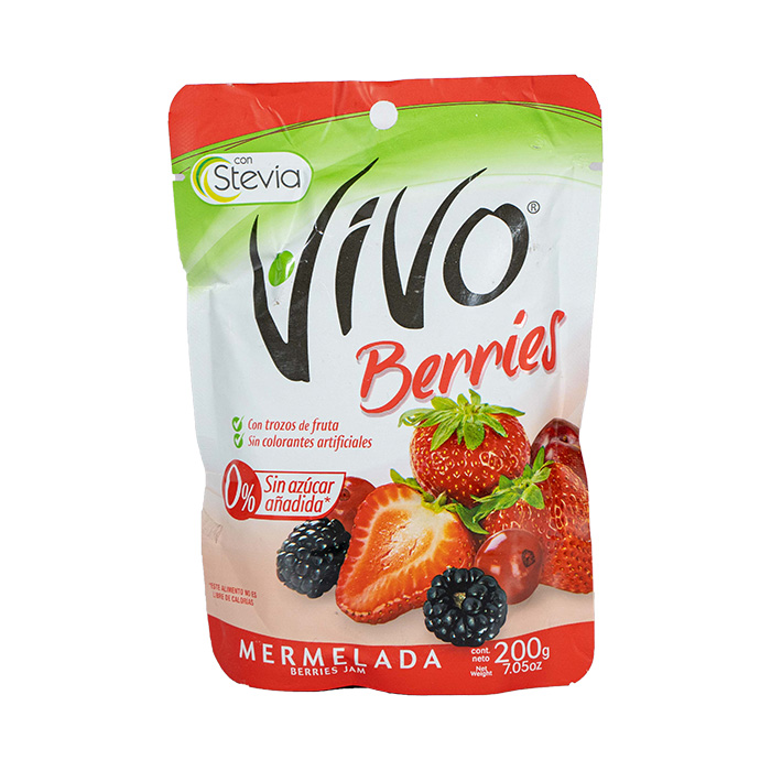 Mermelada Vivo Berries 200 g