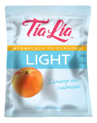 Mermelada Tia Lia Lia Light Durazno 250 g