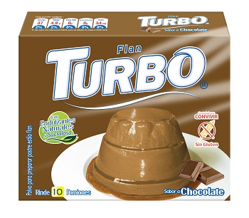 Flan Turbo Chocolate 50 grs.