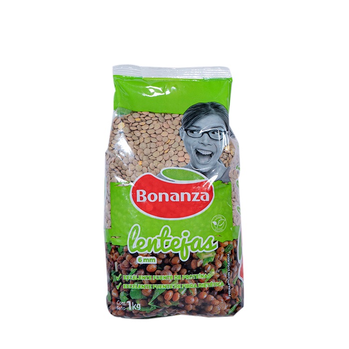 Lenteja Bonanza 6Mm 1 kg.