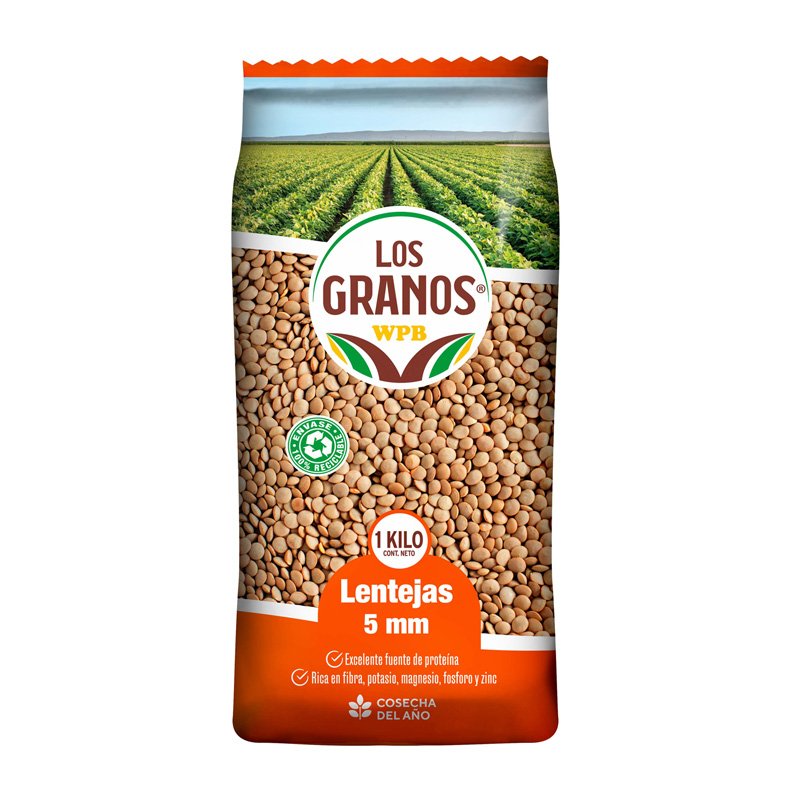 Lentejas Los Granos 5Mm 1 kg.
