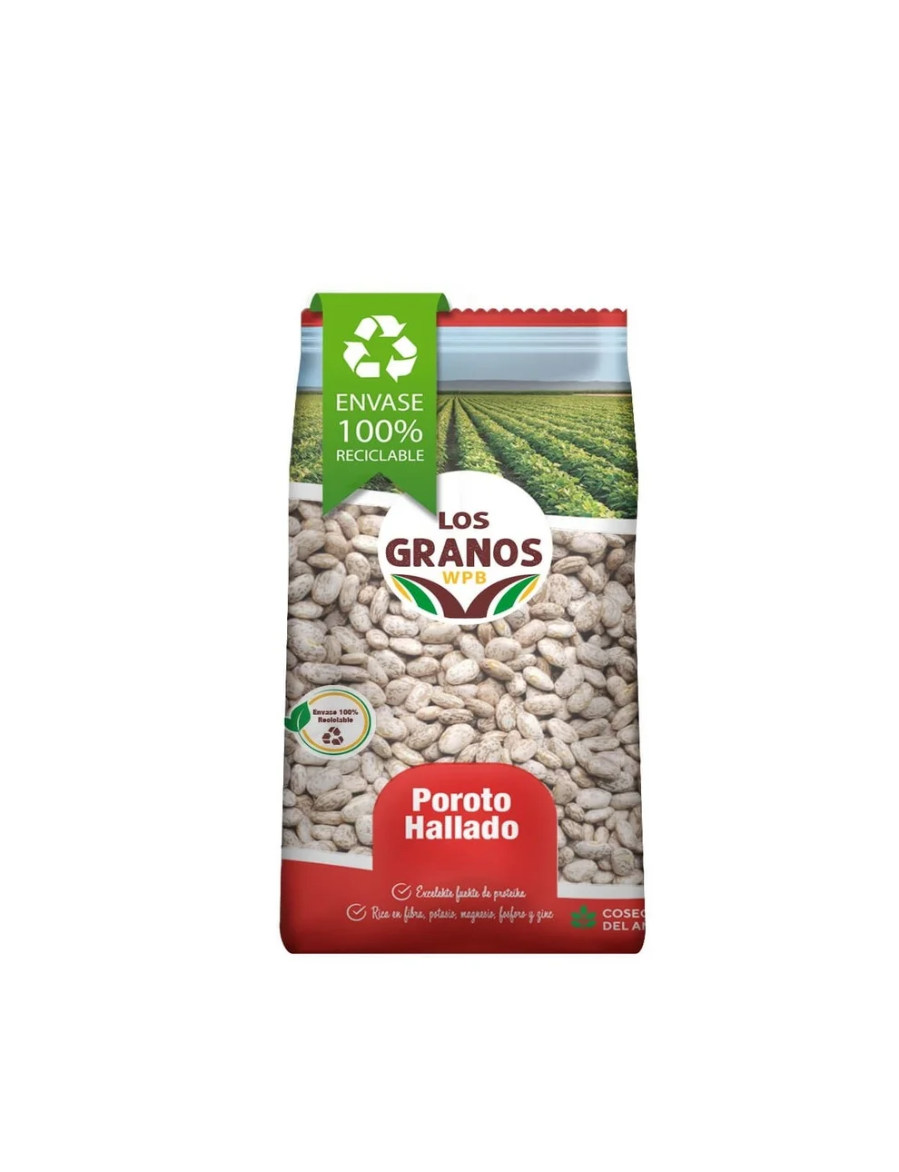 Poroto Hallado Largo Granos 1 kg.