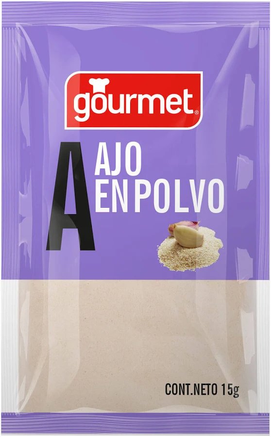 Condimento Gourmet Ajo Polvo 15 grs.