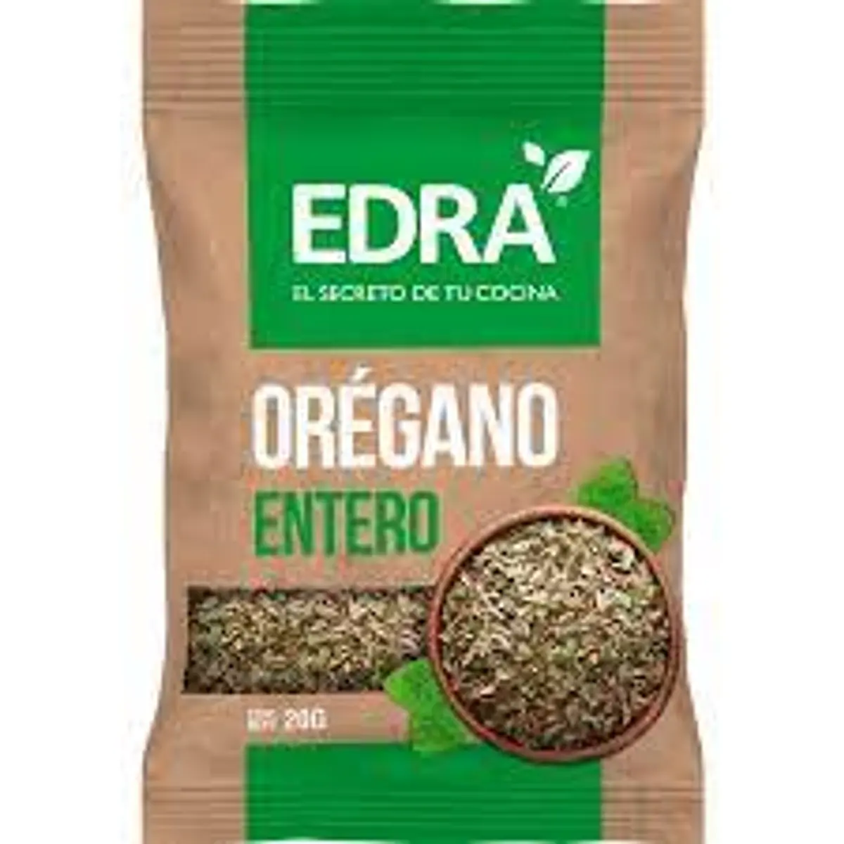 Condimento Edra Orégano Entero 20 grs.