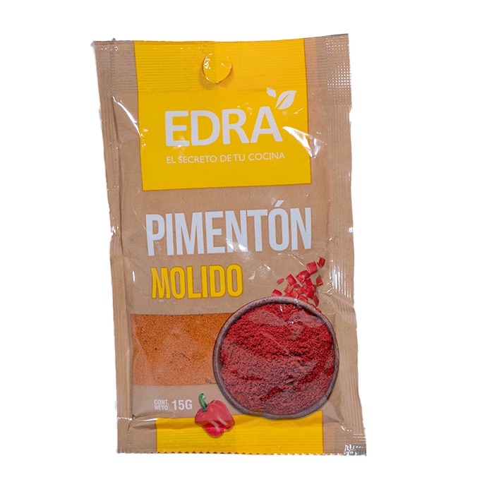 Condimento Edra Pimentón Molido 15 grs.