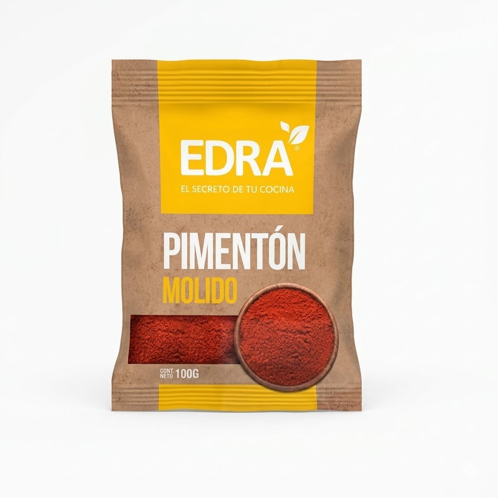 Condimento Edra Pimentón Molido 100 grs.