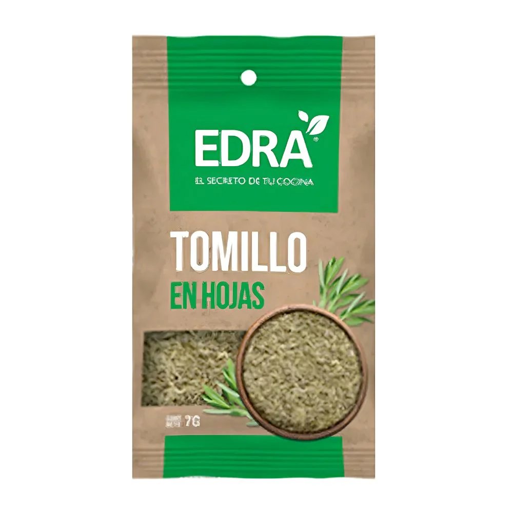 Condimento Edra Tomillo en Hojas 7 g