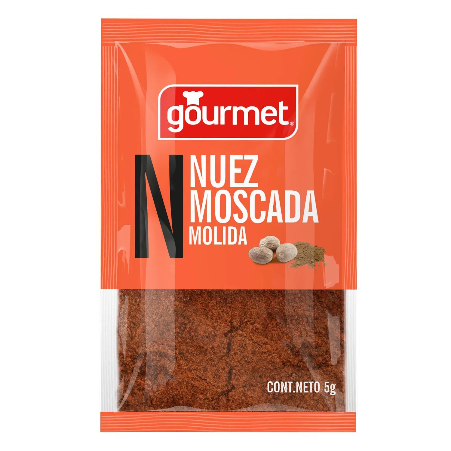 Condimento Gourmet Nuez Moscada Molida 5 g
