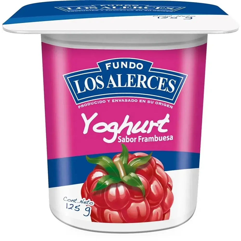 Yoghurt Alerces Frambuesa 120 grs.