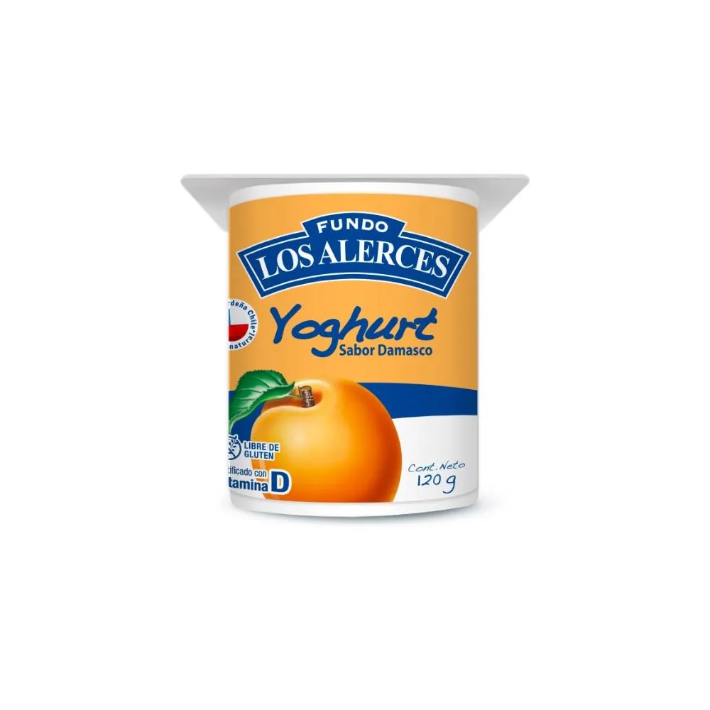 Yoghurt Alerces Damasco 120 grs.