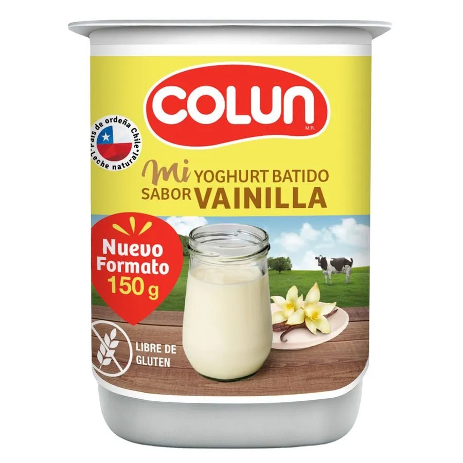 Yoghurt Colun Batido Vainilla 150 g