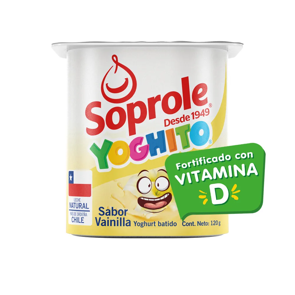 Yoghurt Batido Vainilla Soprole 120 grs.