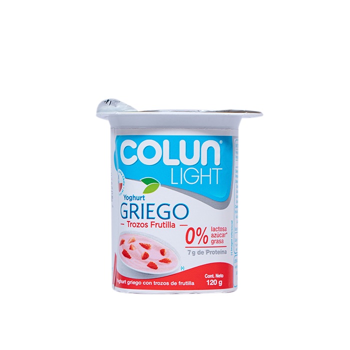 Yoghurt Griego Light Frutilla 120 grs.