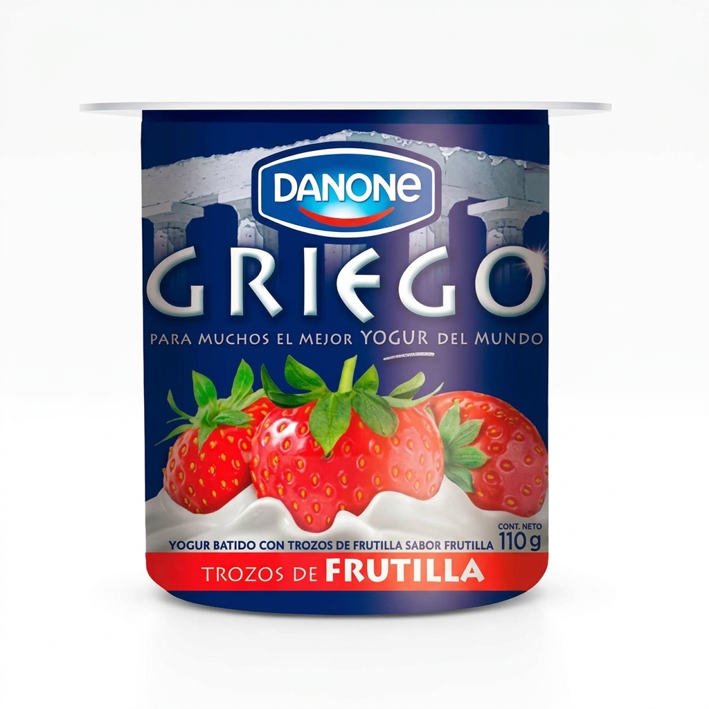 Yoghurt Griego Frutilla 110 grs.