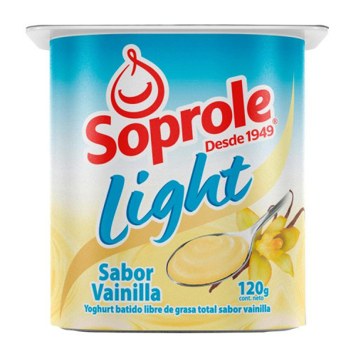 Yoghurt Soprole Light Vainilla 120 g