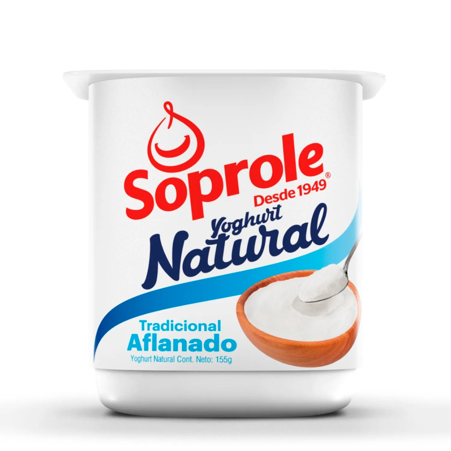 Yoghurt Soprole Flan Natural 155 grs.