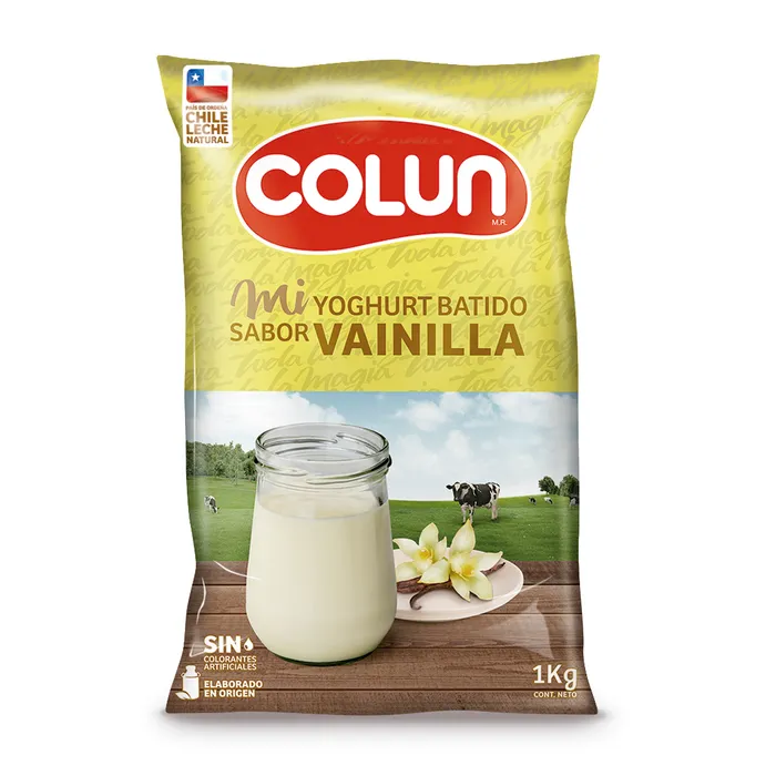 Yoghurt Colun Vainilla 1 L