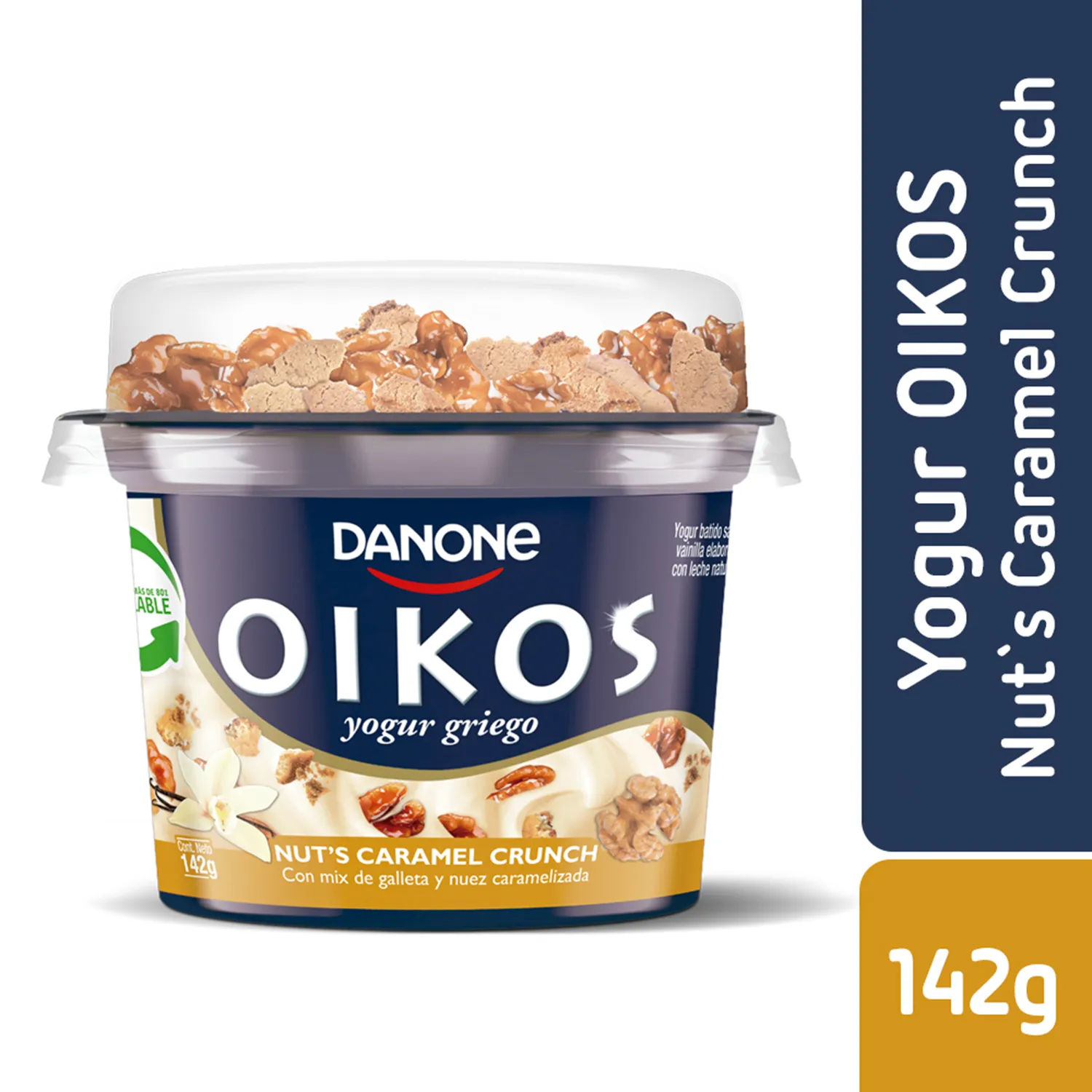 Yoghurt Oikos Crunch Nuts Caramel 142 g