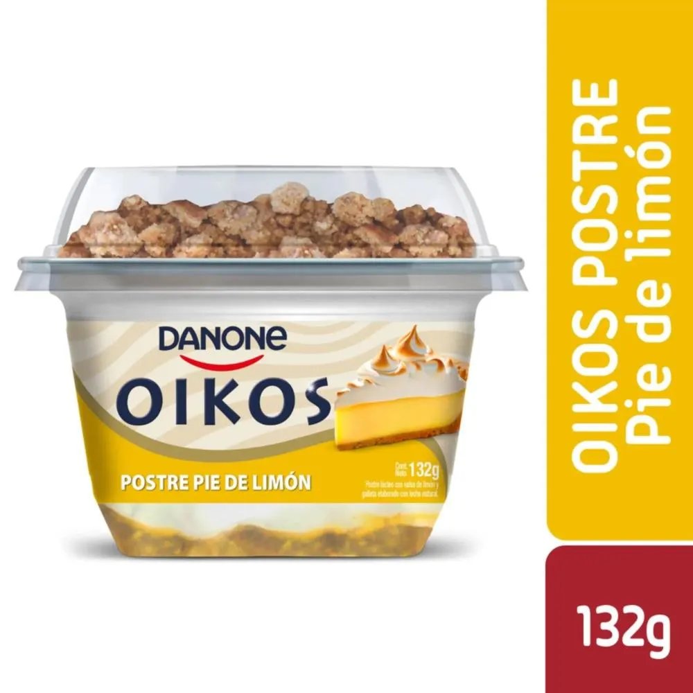 Yoghurt Oikos Pie de Limón 132 grs.