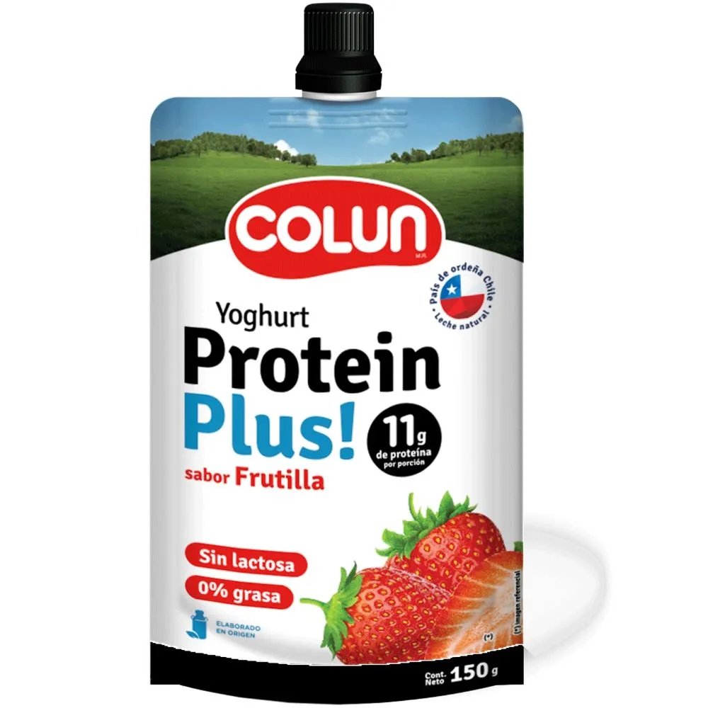 Yoghurt Colun Protein Frutilla 150 g