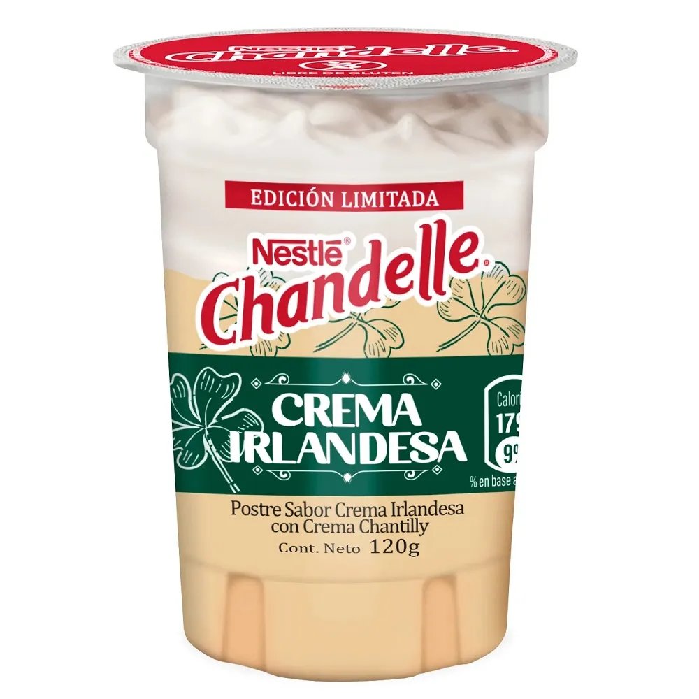 Chandelle Nestlé Crema Irlandesa 120 g
