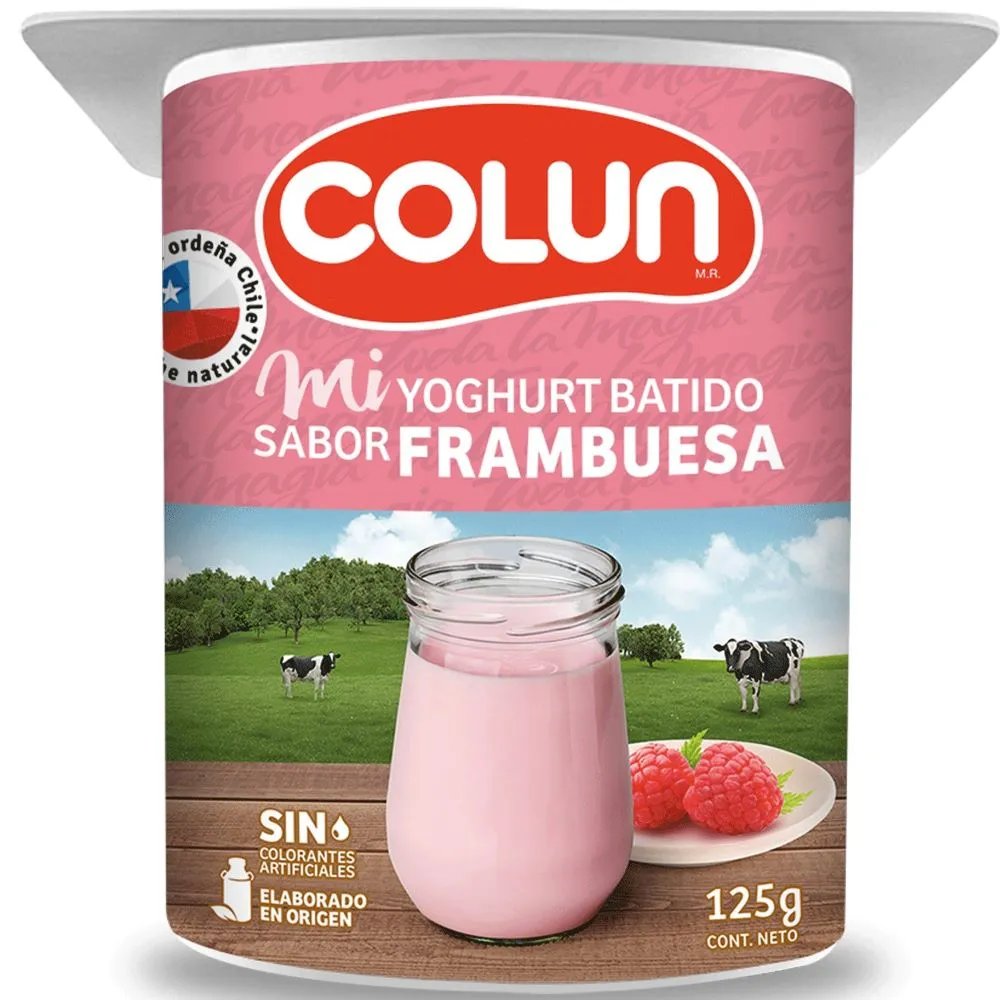 Yoghurt Colun Frambuesa 125 grs.
