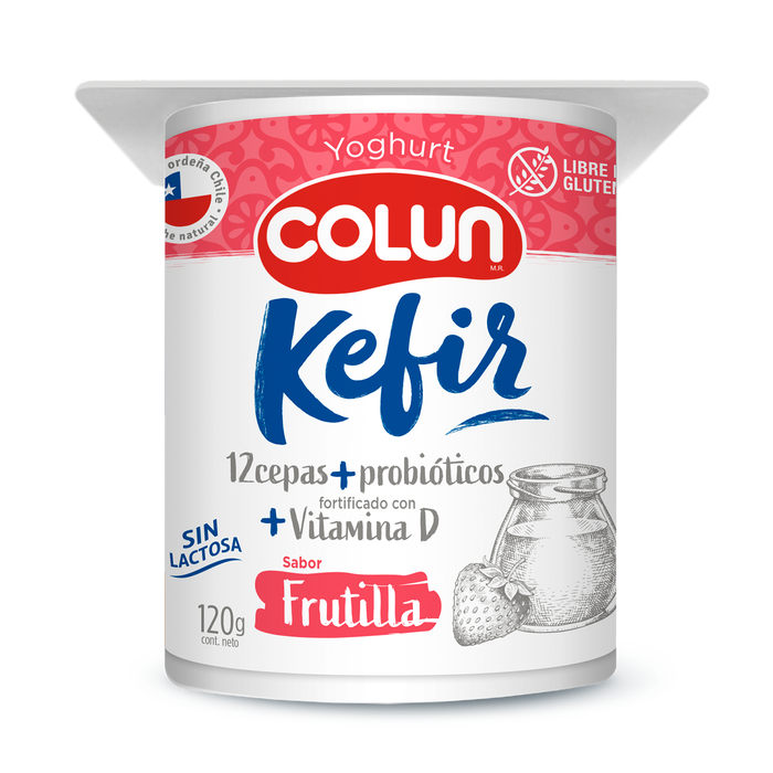 Yoghurt Soprole Kefir Frutilla 120 g