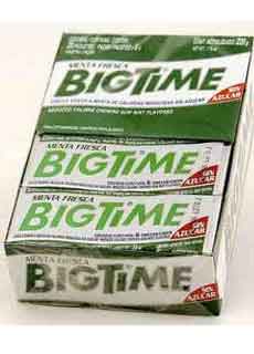 Chicle Bigtime Menta 20 un