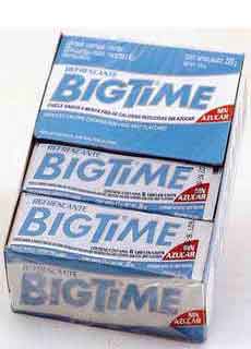 Chicle Bigtime Refrescante 20 unidades.