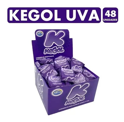 Masticable Kegol Uva 432 g