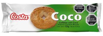 Galletas Coco Costa 125 grs.