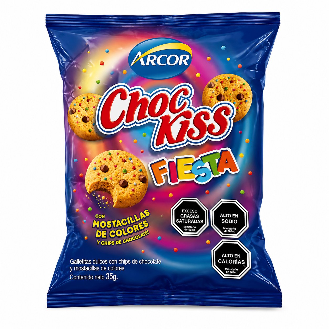 Galletas Arcor Mini Chockiss Fiesta 35 g
