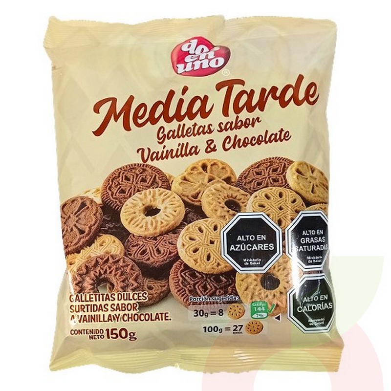 Galletas Dos en Uno Delicias Media Tarde 150 g