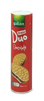Galletas Gullón Mega Duo Chocolate 500 g