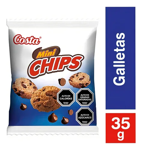 Galleta Mini Chips sin Azúcar 30 grs.