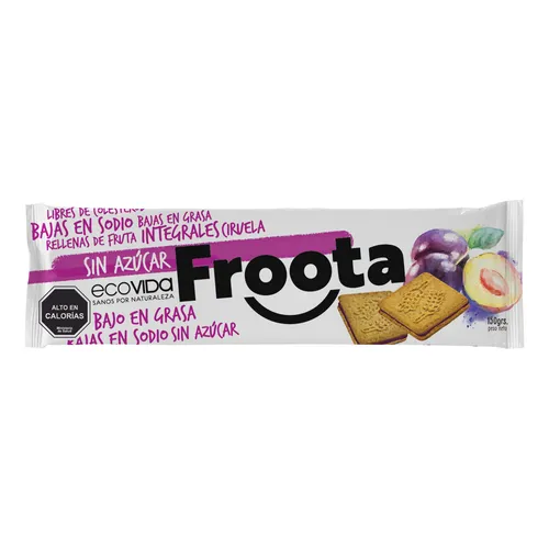 Galletas Ecovida Froota Ciruela 120 g
